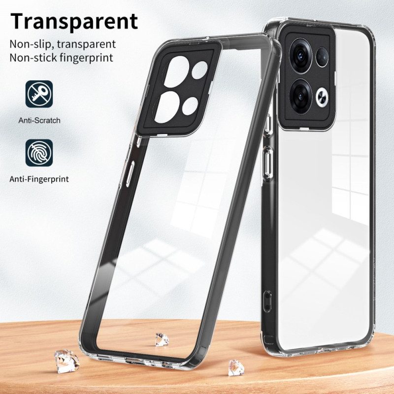 Cover Oppo Reno 8 Ibrido Trasparente