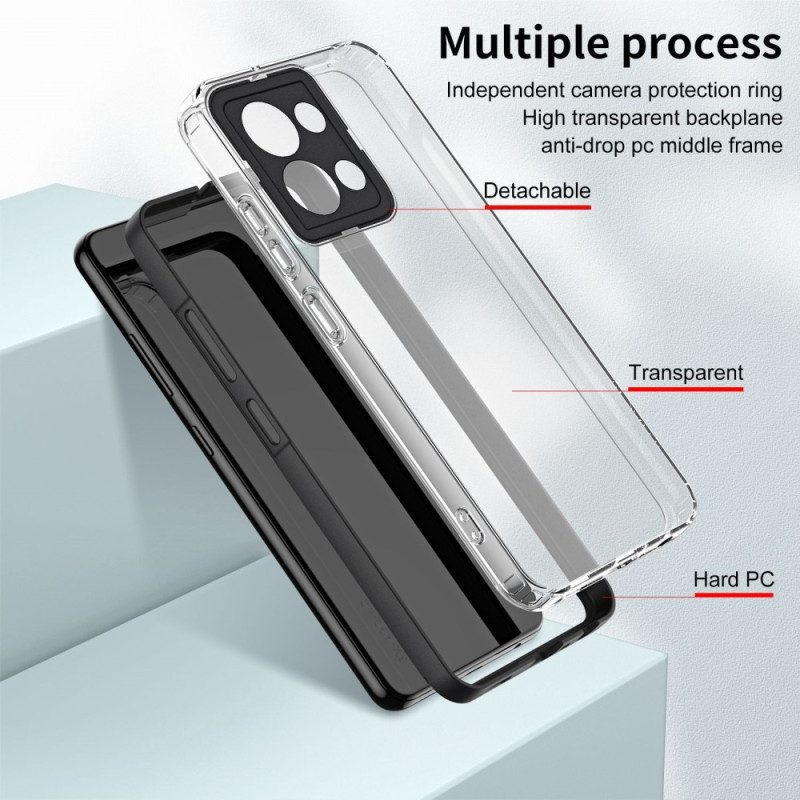 Cover Oppo Reno 8 Ibrido Trasparente