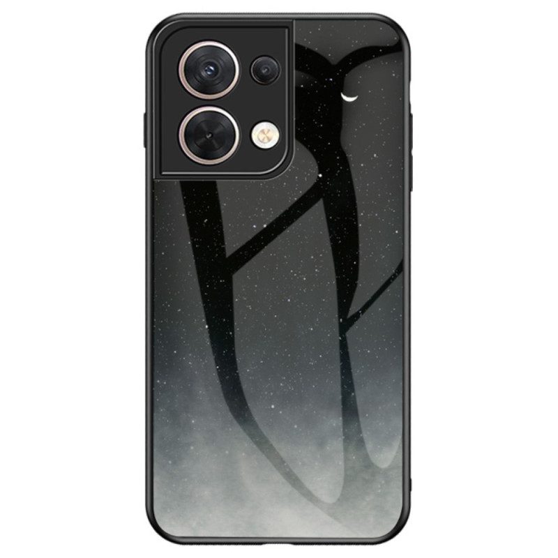 Cover Oppo Reno 8 Modello In Vetro Temperato