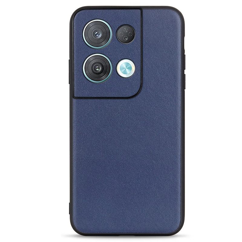 Cover Oppo Reno 8 Pelle Vera