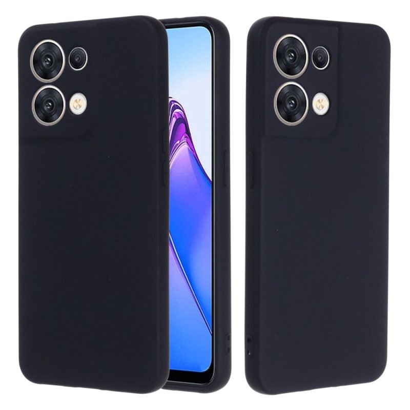 Cover Oppo Reno 8 Silicone Liquido Strappy