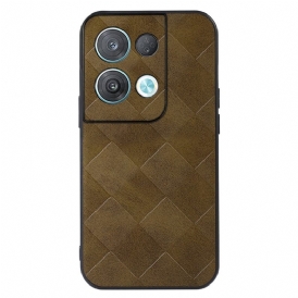 Cover Oppo Reno 8 Stile Intrecciato