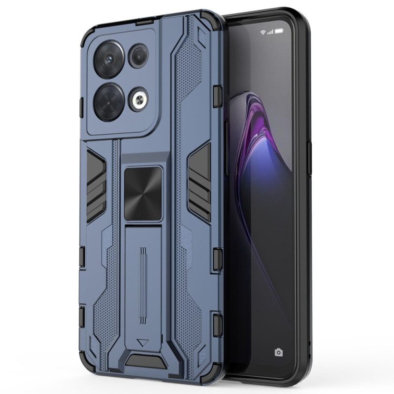 Cover Oppo Reno 8 Supporto Rimovibile Verticale E Orizzontale