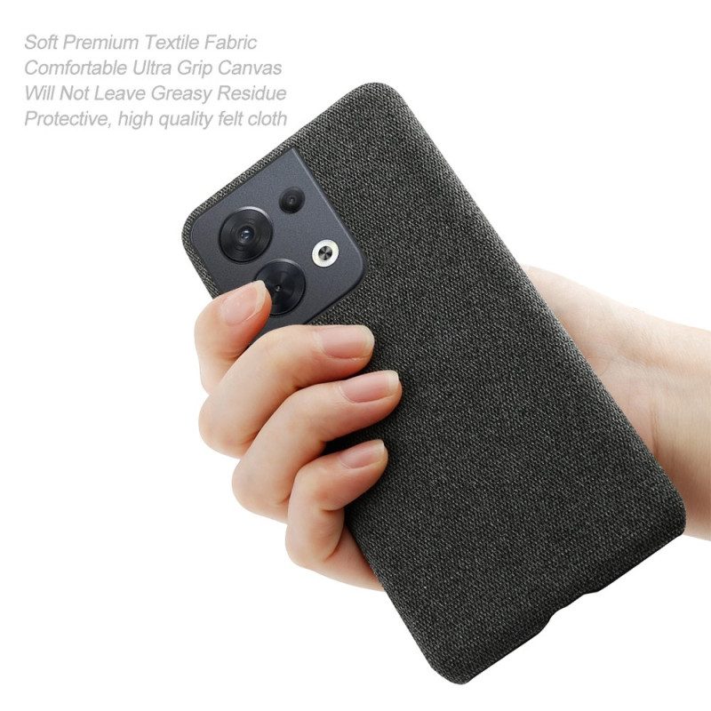 Cover Oppo Reno 8 Tessuto