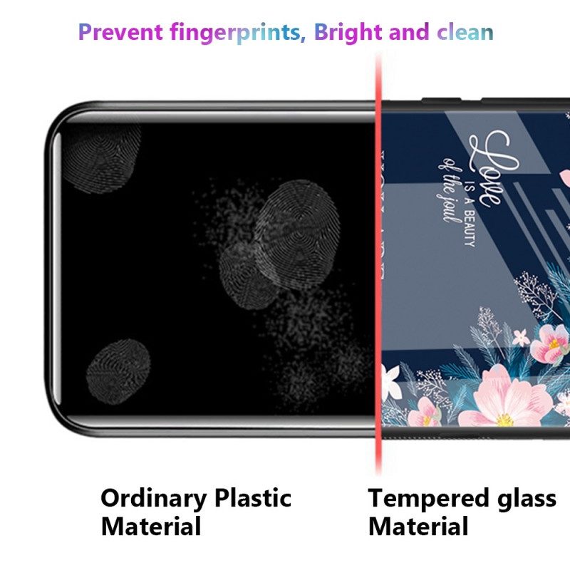 Cover Oppo Reno 8 Vetro Temperato Sfumato