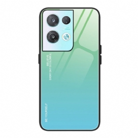 Cover Oppo Reno 8 Vetro Temperato Sii Te Stesso