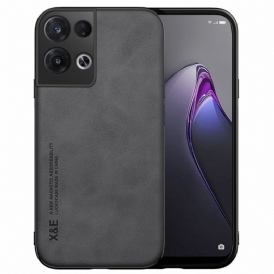 Cover Oppo Reno 8 X&e Effetto Pelle