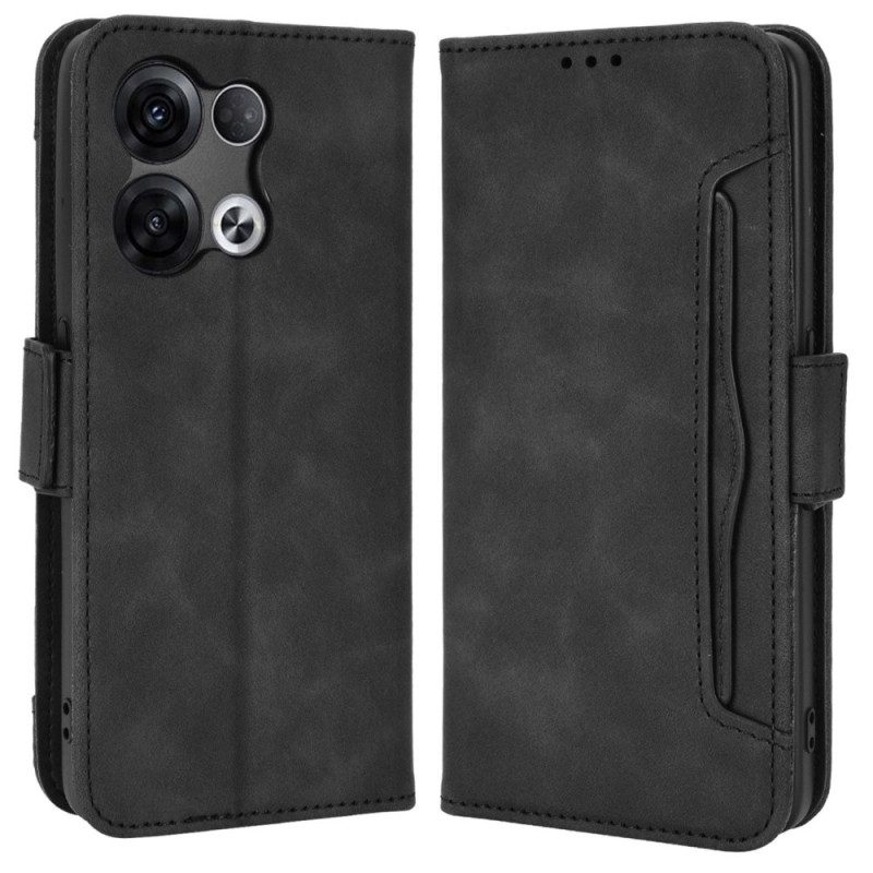 Custodia in pelle Oppo Reno 8 Classe Premier Multi-carta