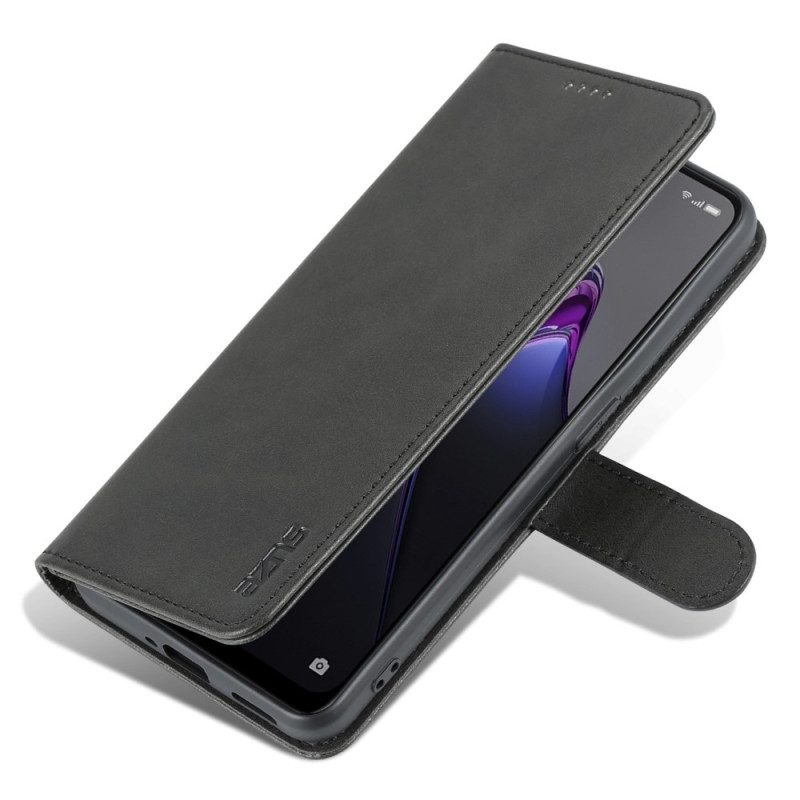 Custodia in pelle Oppo Reno 8 Stile In Pelle Azns