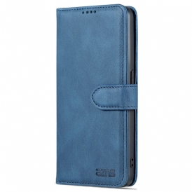 Folio Cover Oppo Reno 8 Azns Effetto Pelle Vintage