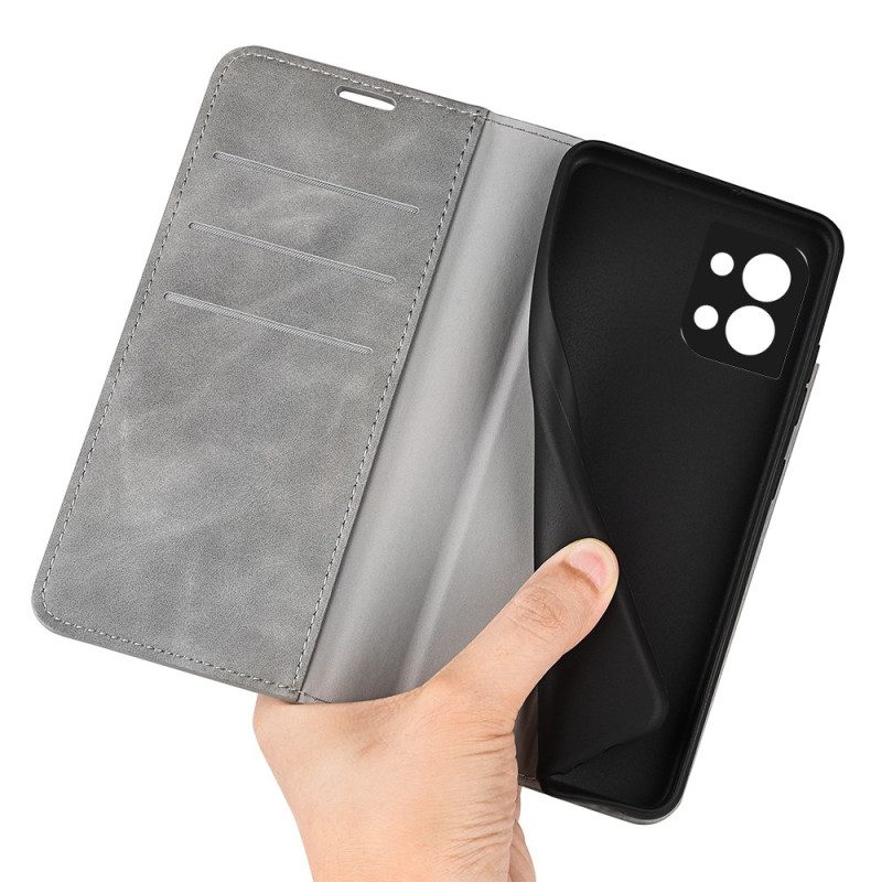 Folio Cover Oppo Reno 8 Custodia in pelle Disegno Classico