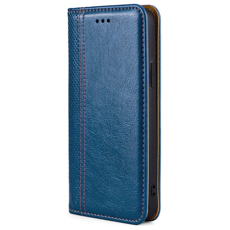 Folio Cover Oppo Reno 8 Custodia in pelle Ecopelle Vintage