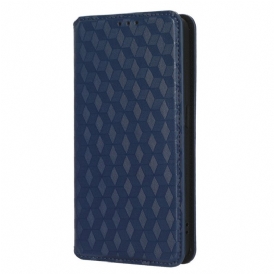 Folio Cover Oppo Reno 8 Custodia in pelle Effetto Pelle Cubo 3d