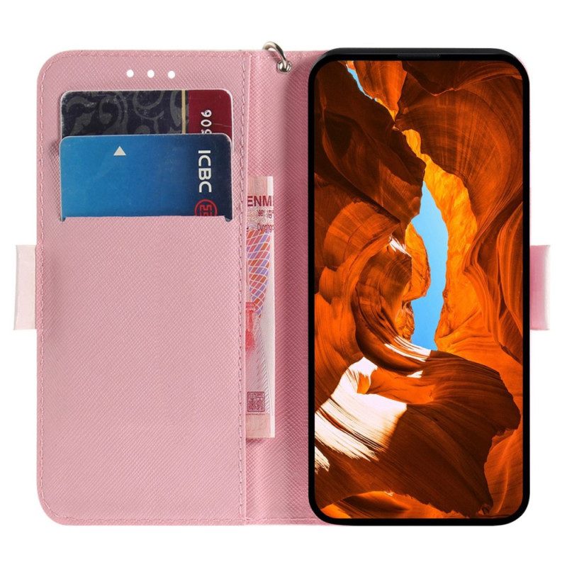 Folio Cover Oppo Reno 8 Pompa Con Cinturino