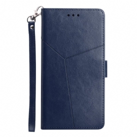 Folio Cover Oppo Reno 8 Stile Pelle Geo Y Design