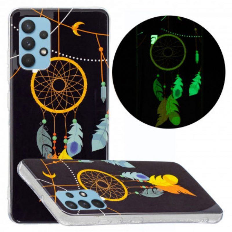 Cover Samsung Galaxy A32 Acchiappasogni Fluorescente