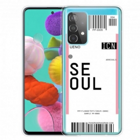 Cover Samsung Galaxy A32 Carta D'imbarco Di Seul