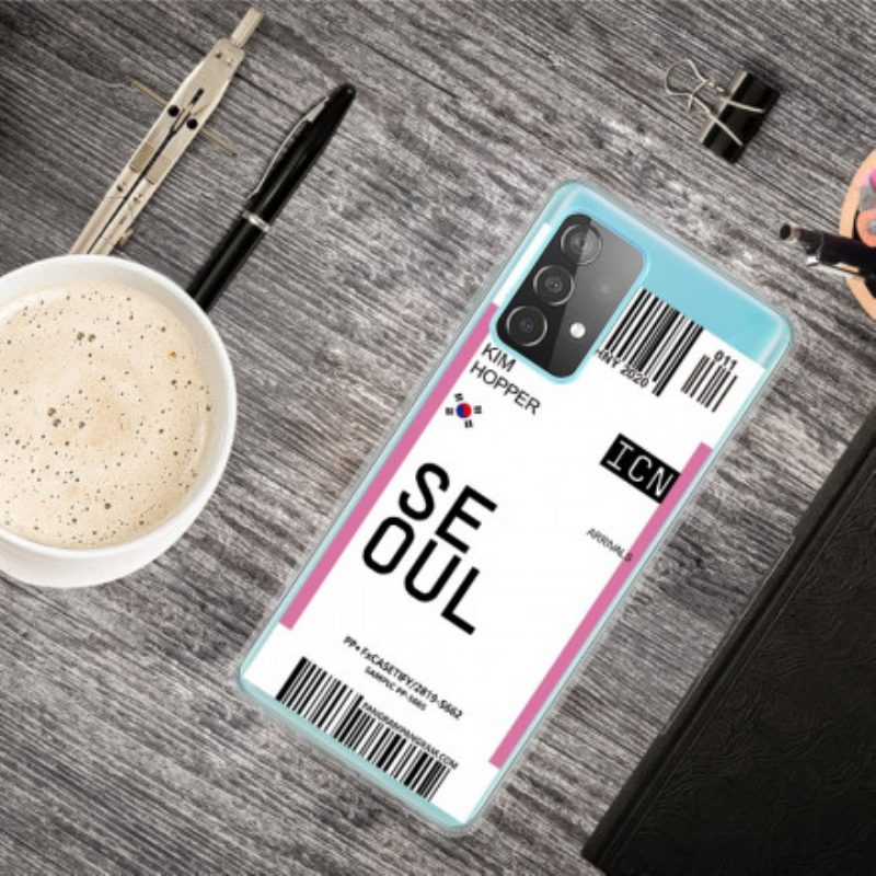 Cover Samsung Galaxy A32 Carta D'imbarco Di Seul