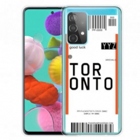 Cover Samsung Galaxy A32 Carta D'imbarco Di Toronto