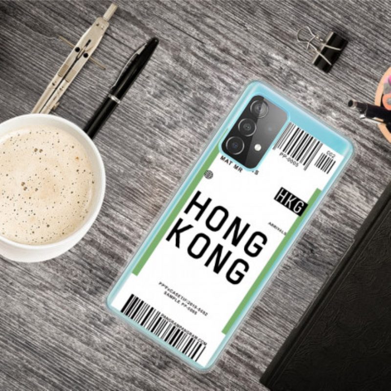 Cover Samsung Galaxy A32 Carta D'imbarco Per Hong Kong