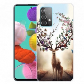 Cover Samsung Galaxy A32 Cervo Flessibile