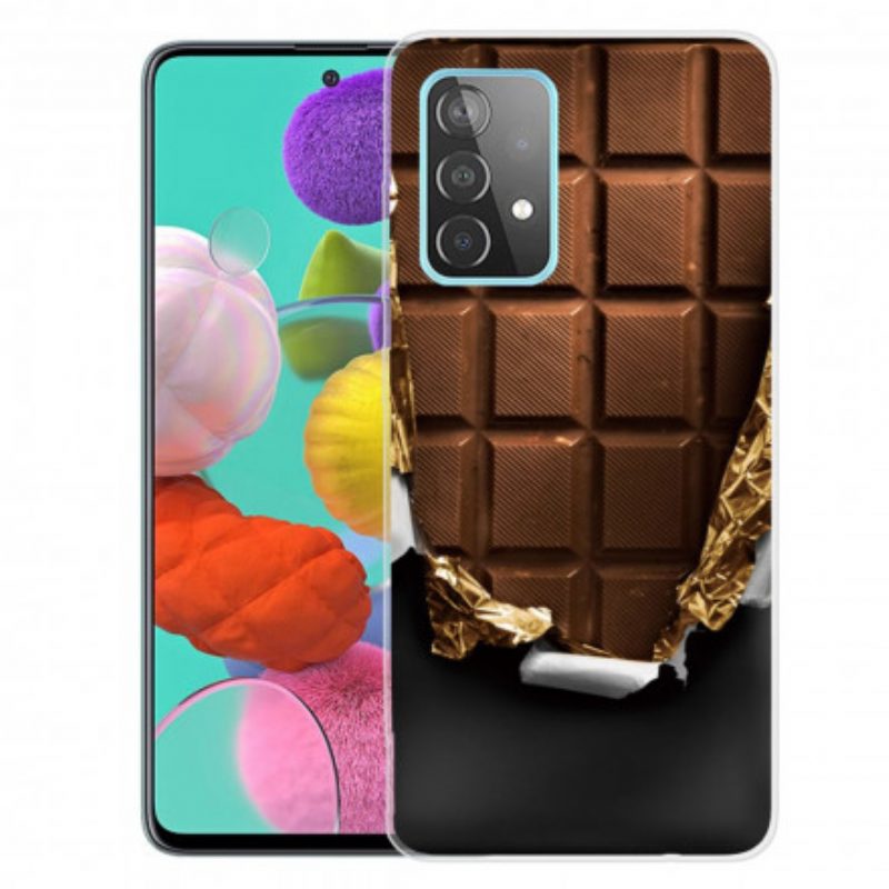 Cover Samsung Galaxy A32 Cioccolato Flessibile