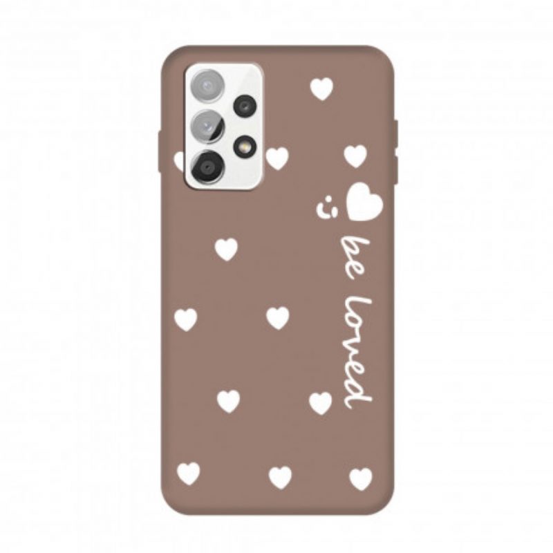 Cover Samsung Galaxy A32 Cuore In Silicone Be Loved