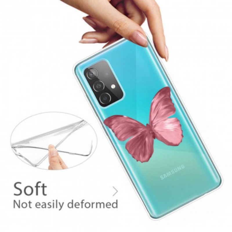 Cover Samsung Galaxy A32 Farfalle Selvatiche