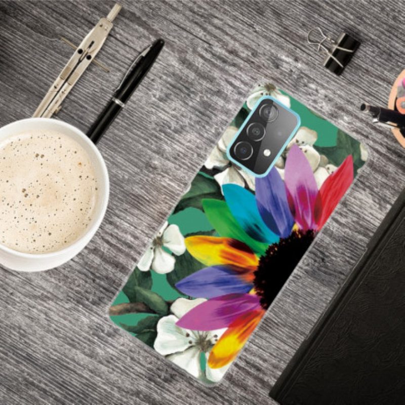 Cover Samsung Galaxy A32 Fiore Colorato