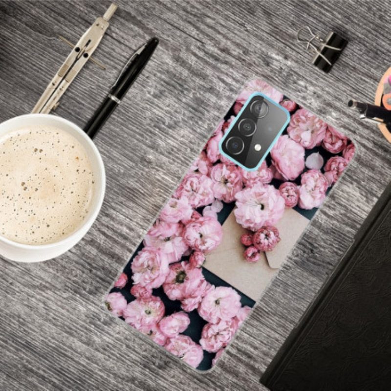 Cover Samsung Galaxy A32 Fiori Intensi