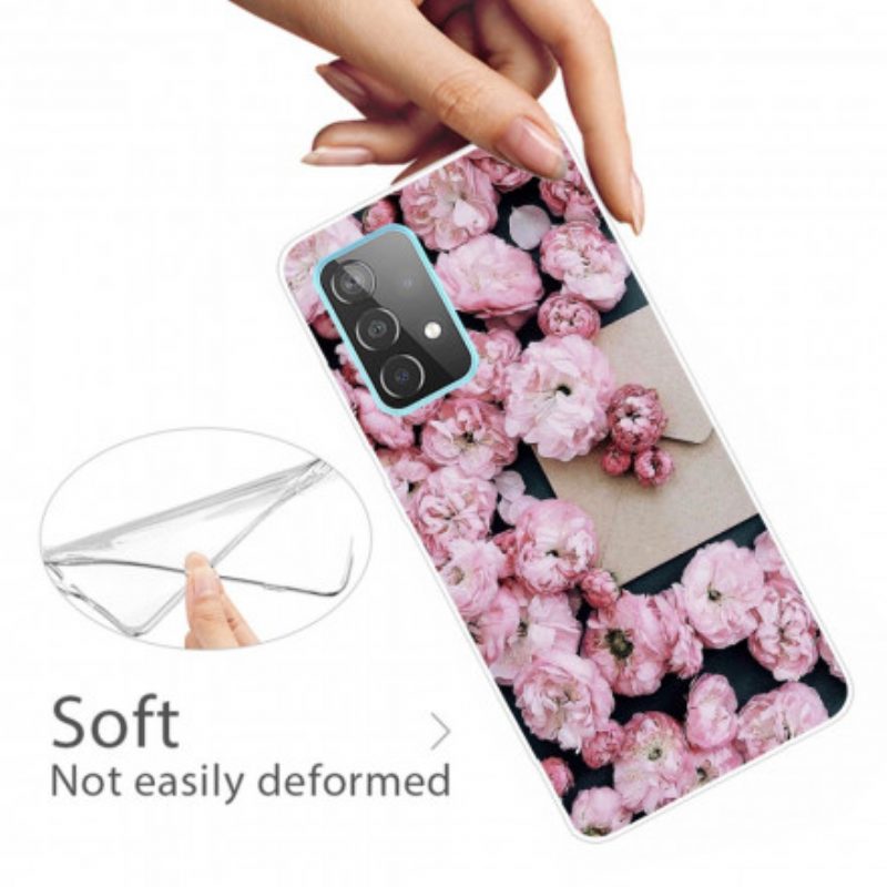 Cover Samsung Galaxy A32 Fiori Intensi