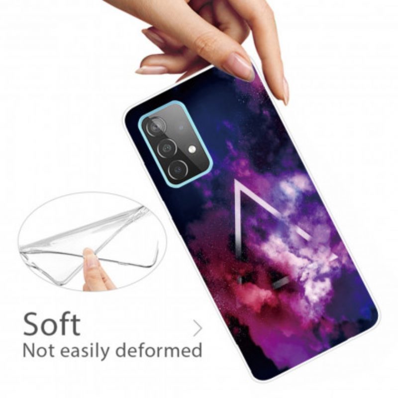 Cover Samsung Galaxy A32 Geometria Flessibile