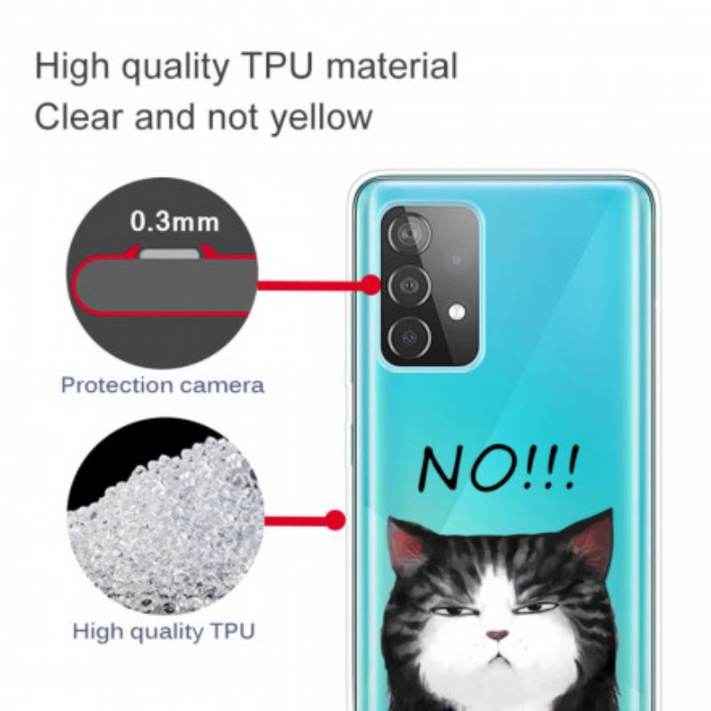 Cover Samsung Galaxy A32 Il Gatto Che Dice Di No