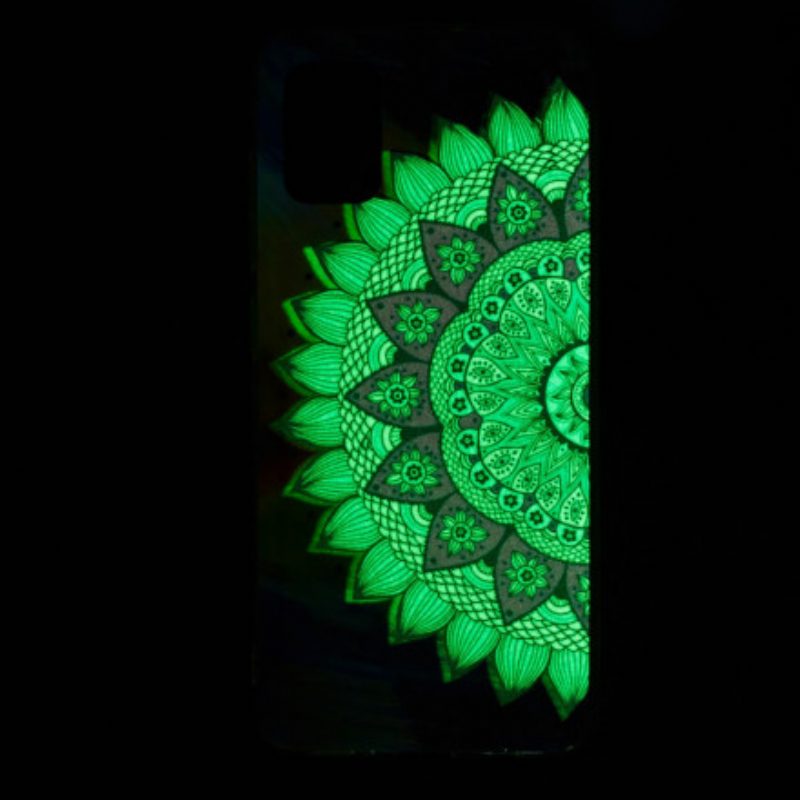 Cover Samsung Galaxy A32 Mandala Colorato Fluorescente