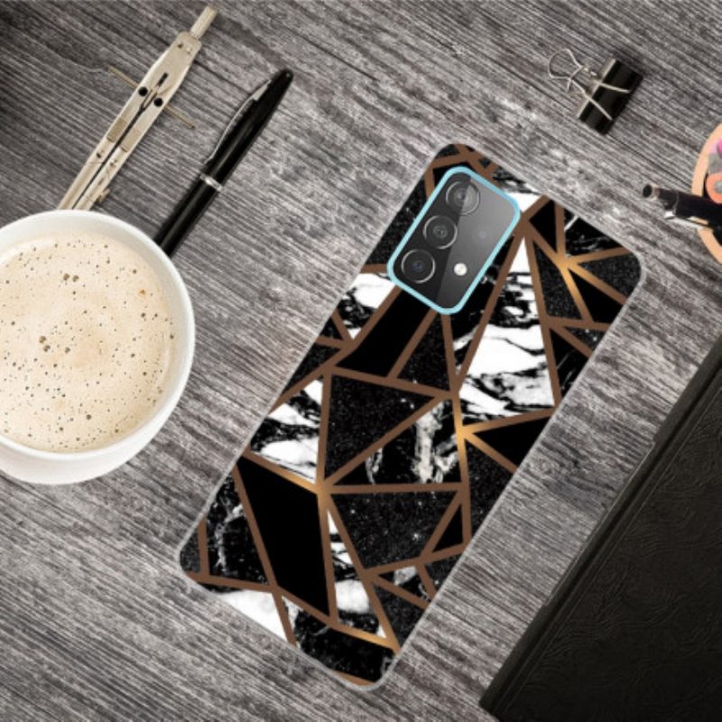 Cover Samsung Galaxy A32 Marmo Geometrico