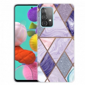 Cover Samsung Galaxy A32 Marmo Geometrico Variabile