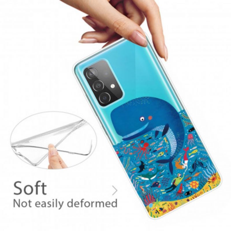 Cover Samsung Galaxy A32 Mondo Marino