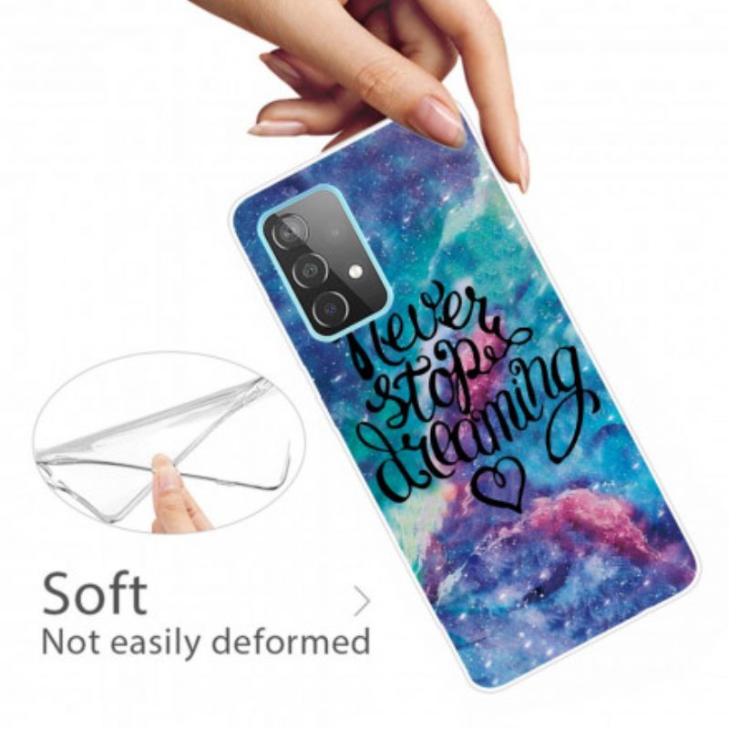 Cover Samsung Galaxy A32 Non Smettere Mai Di Sognare