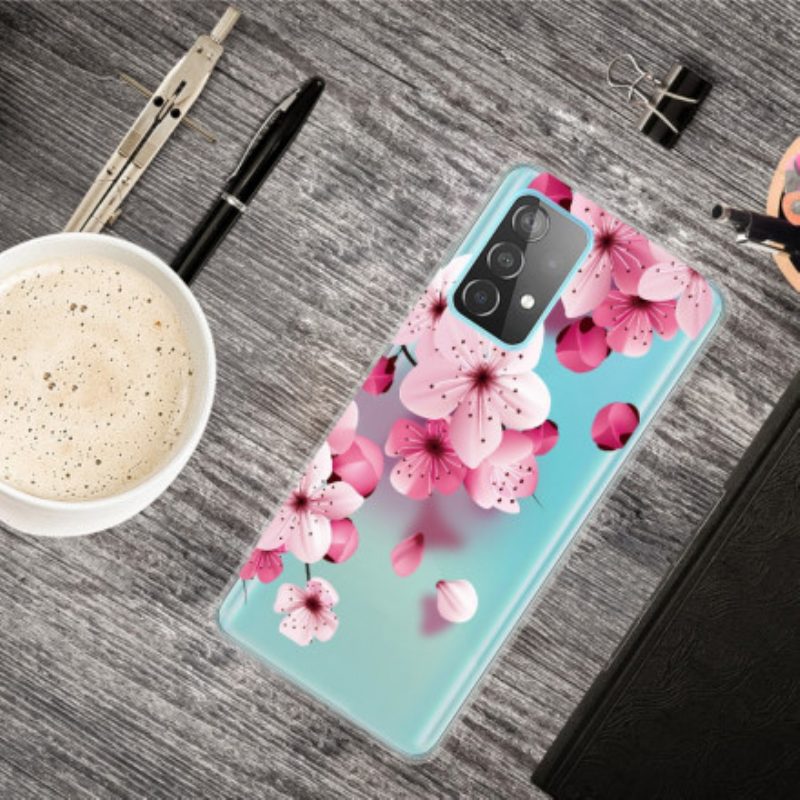 Cover Samsung Galaxy A32 Piccoli Fiori Rosa