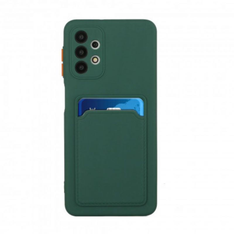 Cover Samsung Galaxy A32 Portacarte In Silicone