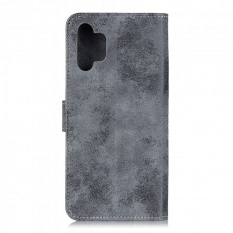 Custodia in pelle Samsung Galaxy A32 Ecopelle Vintage