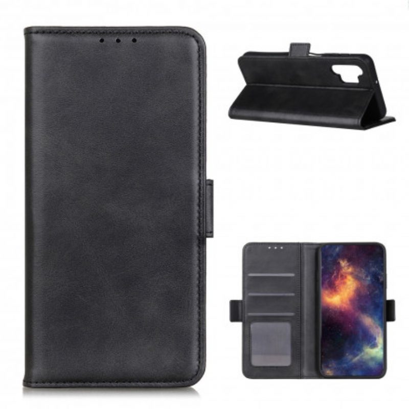 Folio Cover Samsung Galaxy A32 Custodia in pelle Doppio Lembo