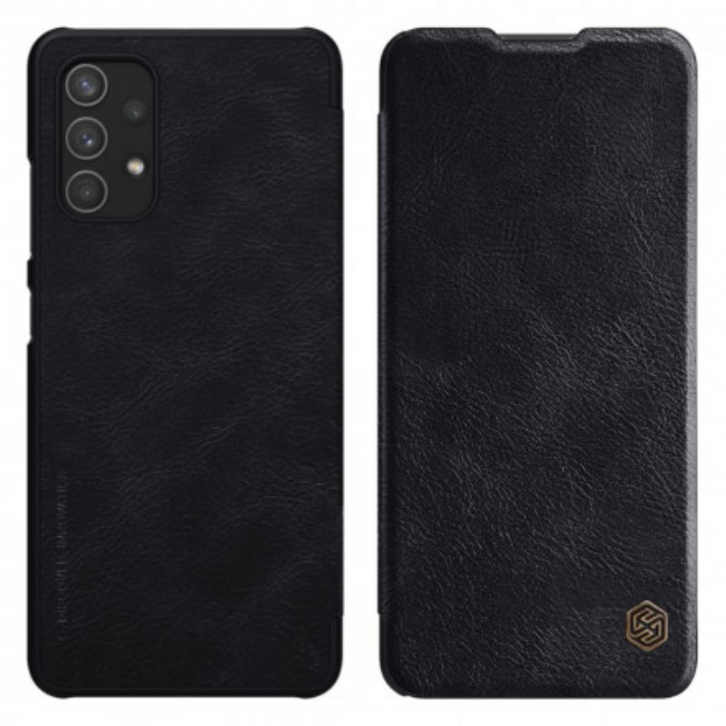 Folio Cover Samsung Galaxy A32 Custodia in pelle Serie Nillkin Qin