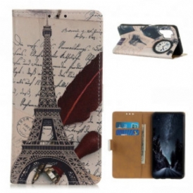 Folio Cover Samsung Galaxy A32 Torre Eiffel Del Poeta