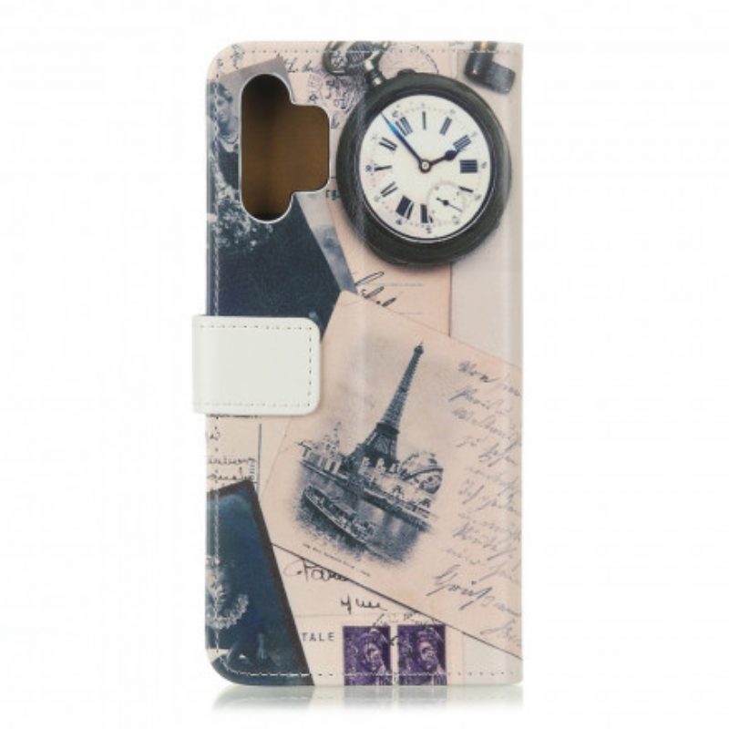 Folio Cover Samsung Galaxy A32 Torre Eiffel Del Poeta