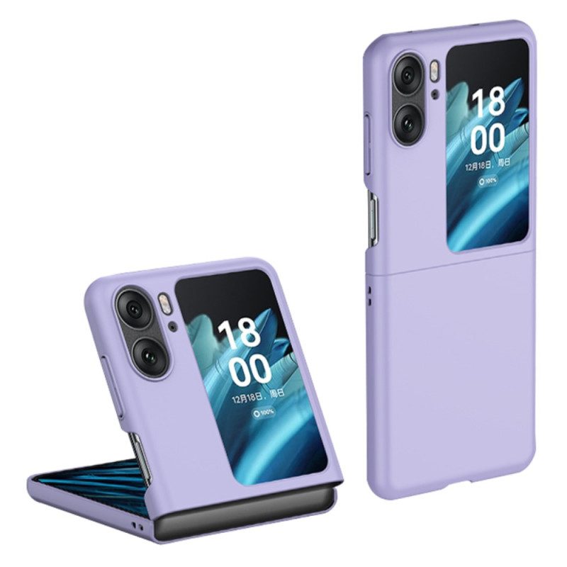 Folio Cover Oppo Find N2 Flip Custodia in pelle Sensazione Della Pelle