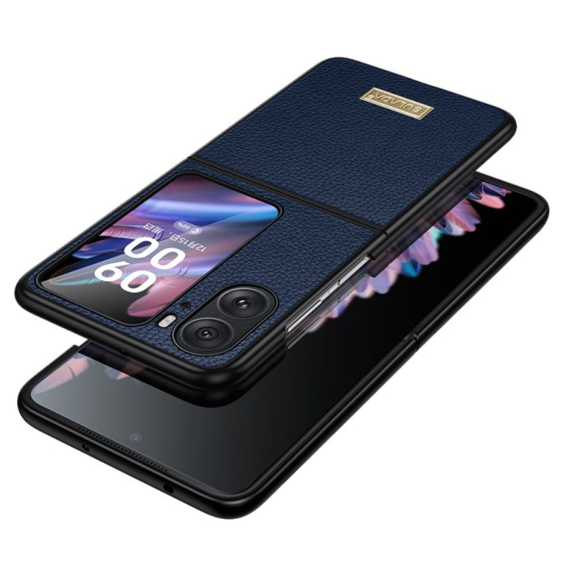 Folio Cover Oppo Find N2 Flip Custodia in pelle Similpelle