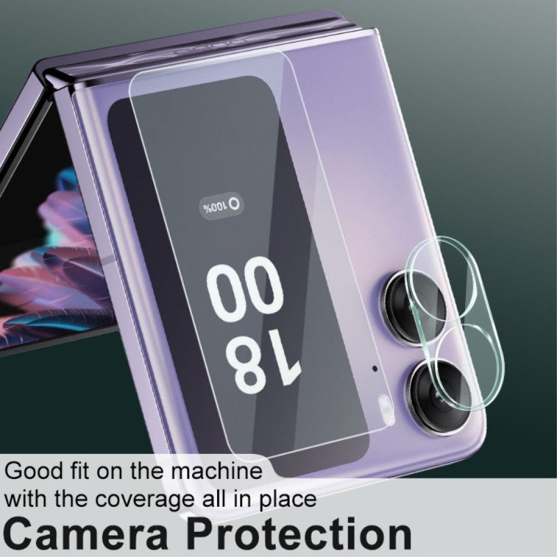 Lente Protettiva In Vetro Temperato Per Oppo Find N2 Flip Imak