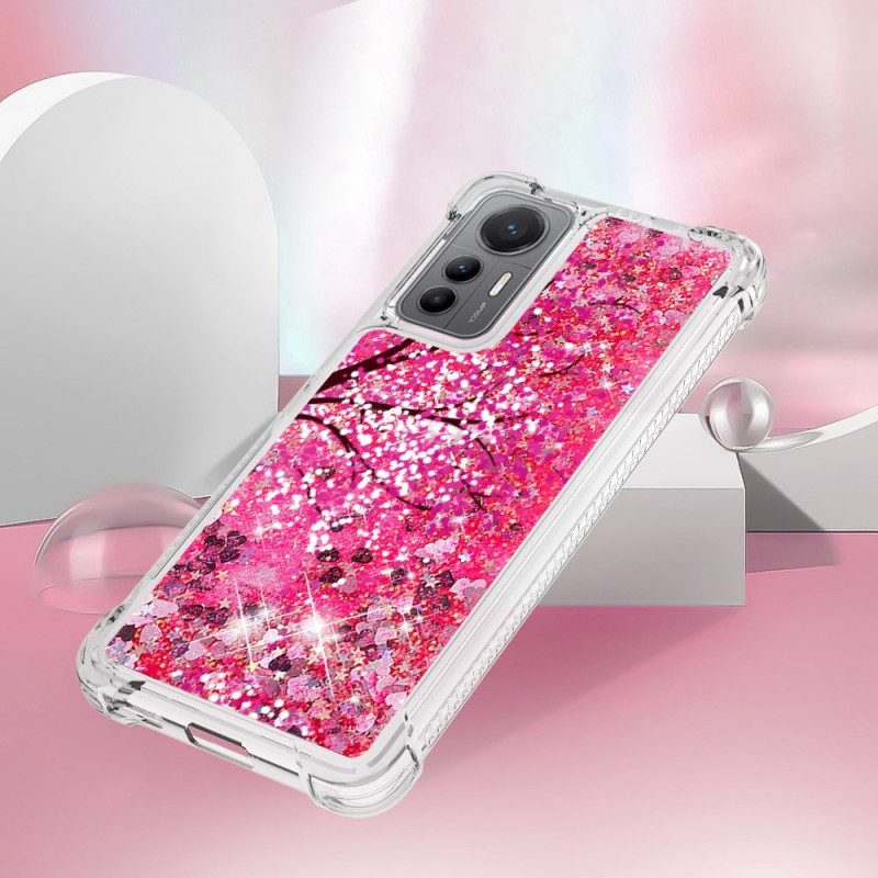 Cover Xiaomi 12 Lite Albero Glitterato