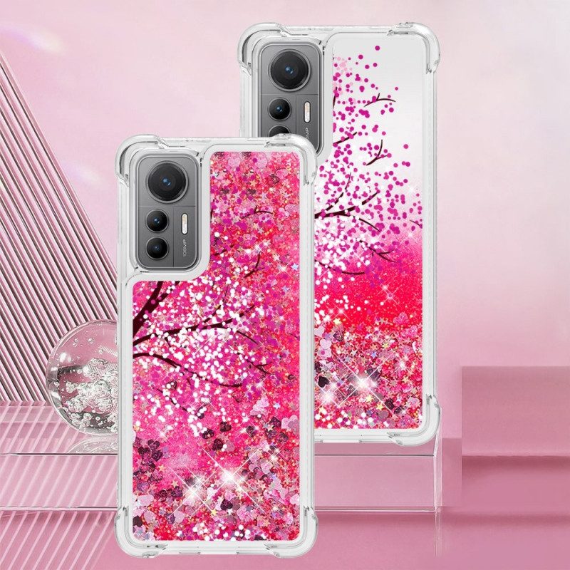 Cover Xiaomi 12 Lite Albero Glitterato